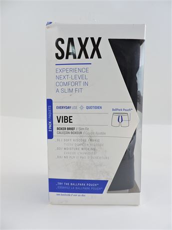 Police Auctions Canada - Men's Saxx Vibe Slim Fit Boxer Briefs, 2
