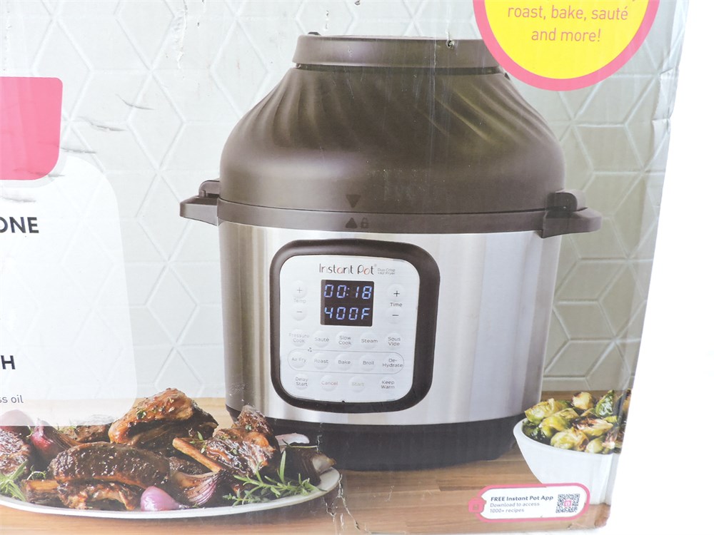 6 - Duo Crisp 6qt - Accessories labelled - Instant Pot