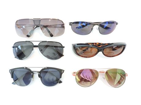 Lot of (6) Assorted Sunglasses  (262296L)