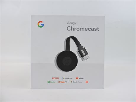 Police Auctions Canada - Google Chromecast NC2-6A5 Streaming