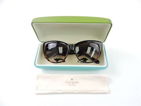 Police Auctions Canada - Women's Kate Spade Emalee/s Sunglasses with Case  (252584L)