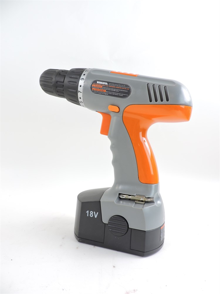 Terratek 18v on sale cordless drill