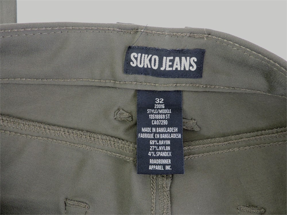 Police Auctions Canada - Suko Jeans Mens Wear Pants- Size 32 (248520L)