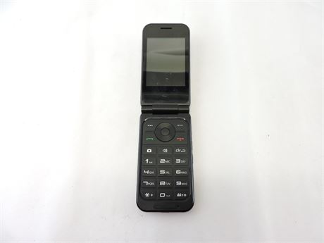 ZTE CYMBAL 2 Black Z2335CA LTE Flip Cellphone (Unlocked) (252389B)