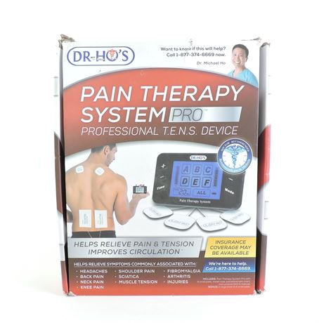 Dr Ho's Neck Pain Pro TENS + EMS Device Relieve Shoulder Pain