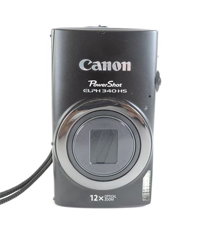 Canon PowerShot ELPH-340HS 16MP Digital Camera (263911B)