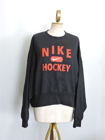 Women's Nike Hockey Everyday Campus Crew Sweatshirt - Size M (517255L)