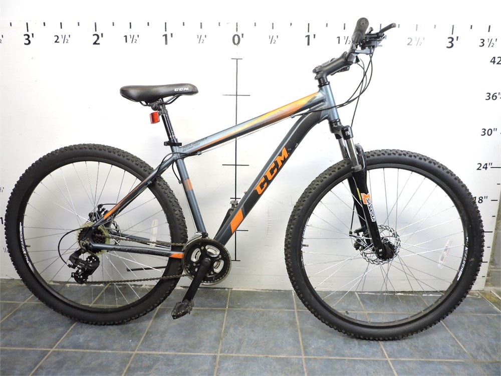 Police Auctions Canada CCM 29er 21 Speed FS F R DISC Bike 277042D