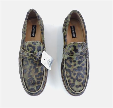 Men's Steve Madden Raddix Leopard Loafers, Size 10 (287405L)