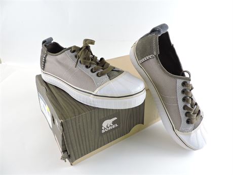 Police Auctions Canada - Men's Sorel Sentry Sneaker CVS Shoes, Size 8.5 ...
