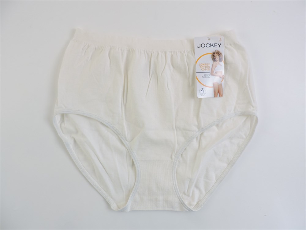Police Auctions Canada - Women's Jockey Elance Bikini Panties, 3 Pack - Size  5/S (516942L)