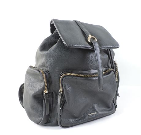 Police Auctions Canada - Topshop Faux Leather Backpack (276090L)