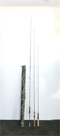 Police Auctions Canada - 3- Two Piece Fishing Rods Fenwick & Loomis With Rod  Case (272927H)