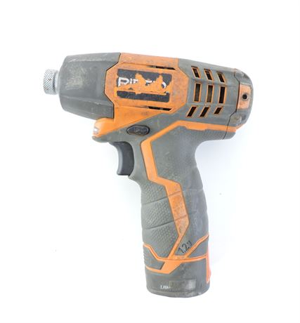 Police Auctions Canada Ridgid 12V Cordless Impact Driver Model R82230 249223A