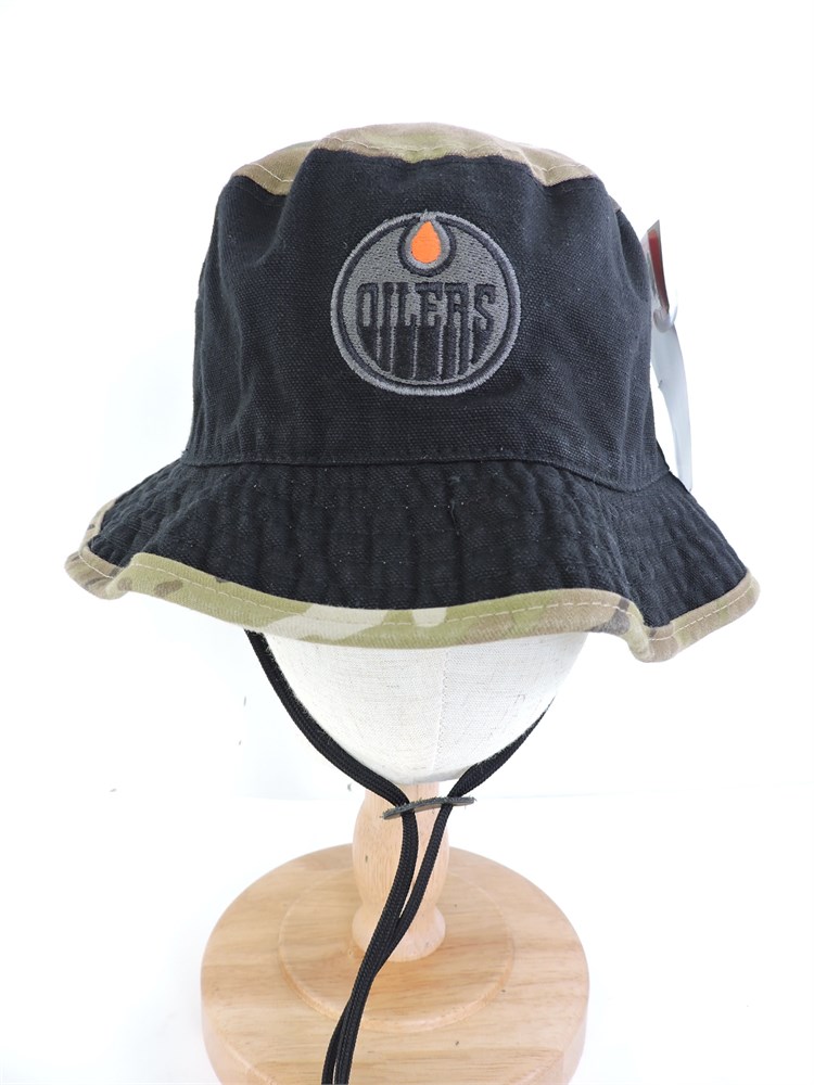 oilers bucket hat