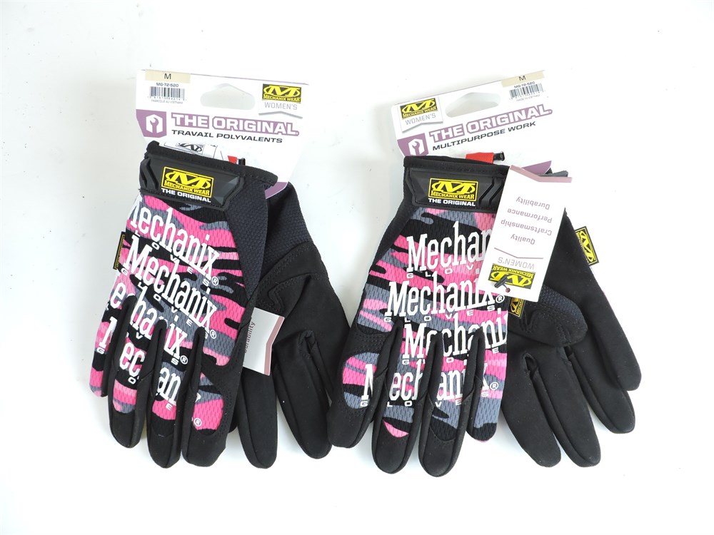 Mechanix Wear: The Original Women's Pink Work Gloves with Secure