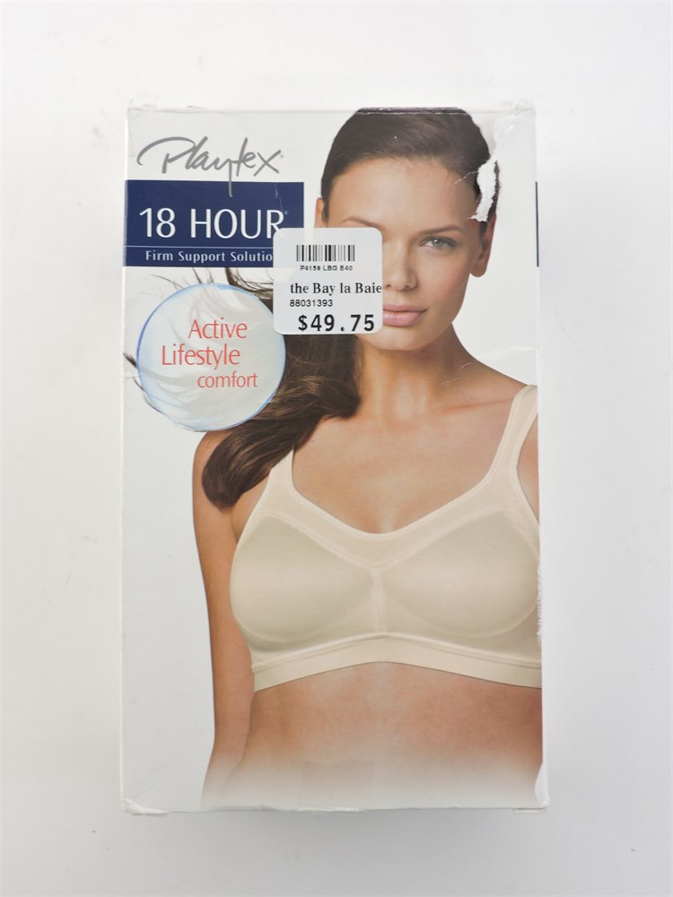 Police Auctions Canada - Playtex 18 Hour Bra - Size B 36-42 (242318L)