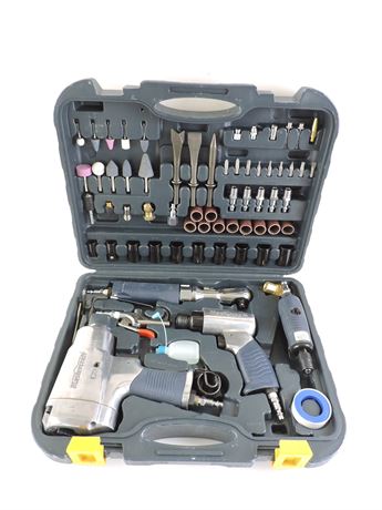 Police Auctions Canada Mastercraft 72 Piece Air Impact Tool Set