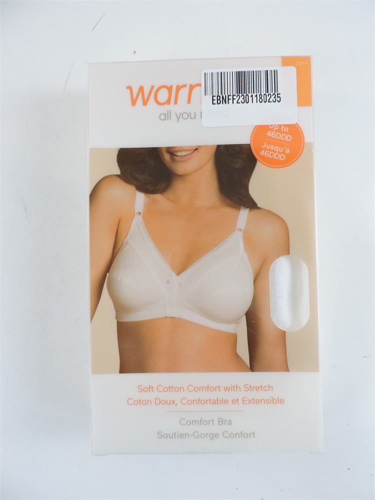 Police Auctions Canada - Women's Warners Firm Support Wirefree Unlined  Comfort Bra - Size 40B (516860L)