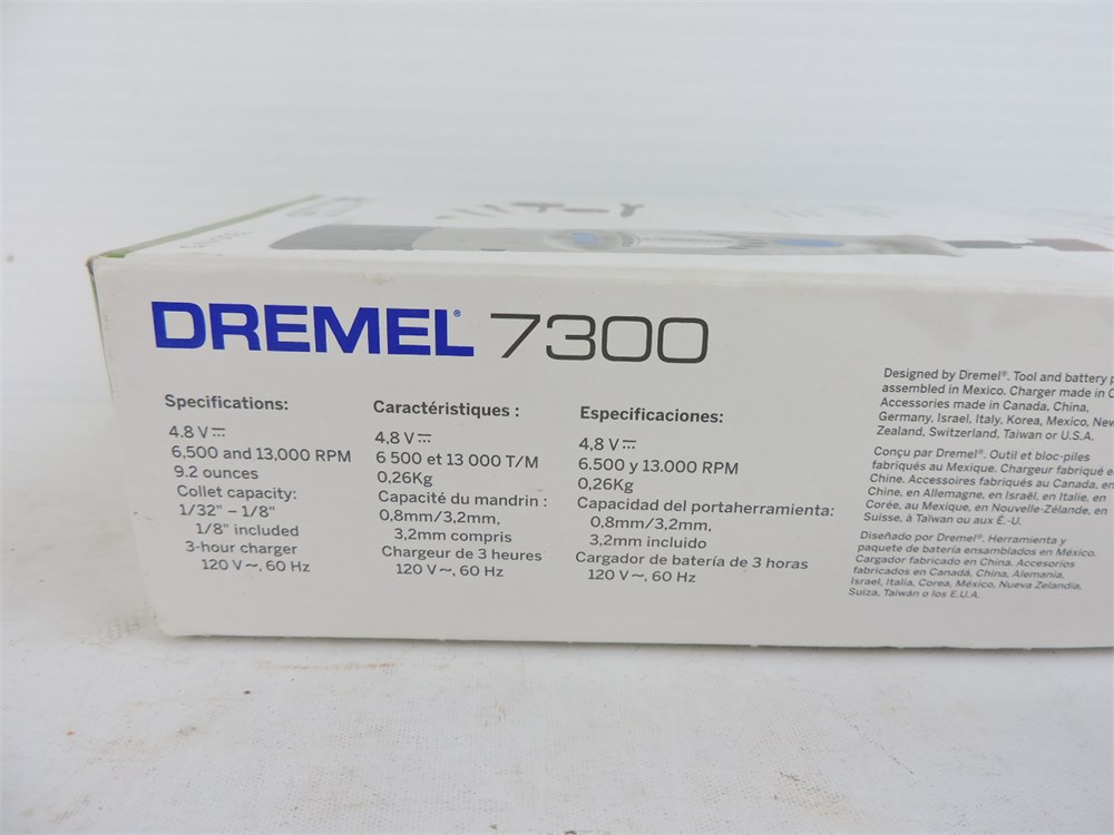 Dremel best sale 7300 charger