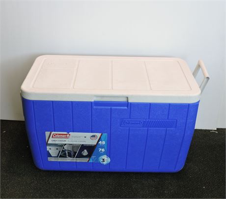 Coleman 48 best sale qt cooler