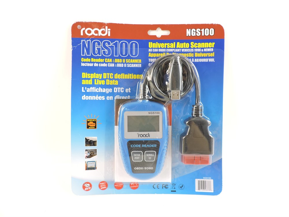 Police Auctions Canada - Roadi NGS100 Code Reader & Universal Auto 