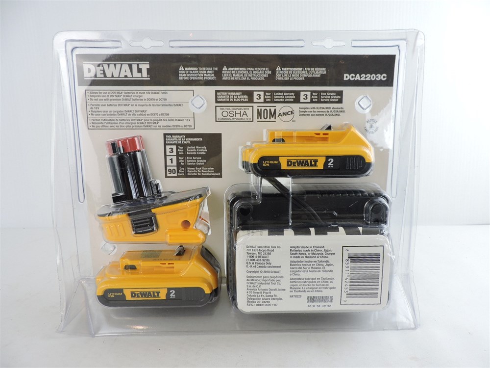 20V MAX* Battery Adapter Kit for 18V Tools