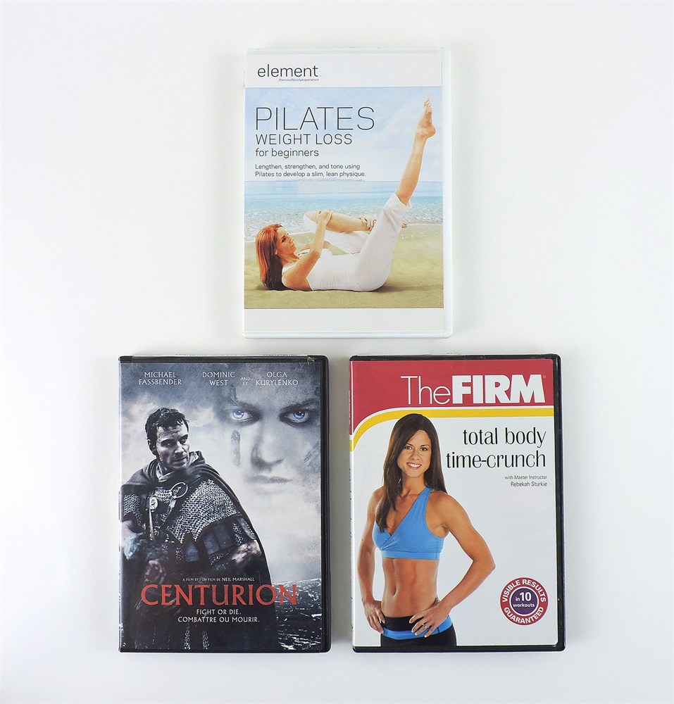 Police Auctions Canada - Lot of (9) Assorted Fitness & Movie DVDs (273011B)