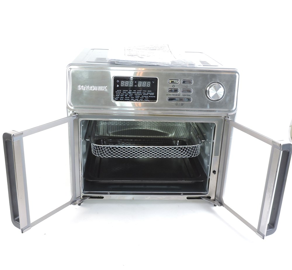 Kalorik MAXX Advance 26 Quart Digital Air Fryer Oven Stainless