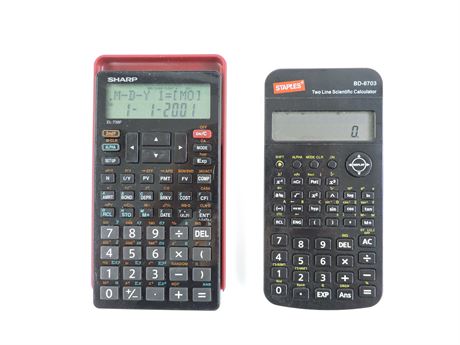 Casio scientific 2024 calculator staples