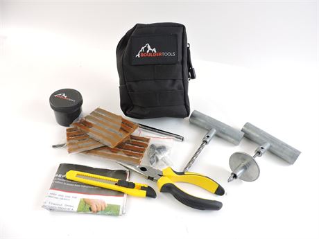 Boulder Tools Tire Repair Kit with Travel Bag (287357A)