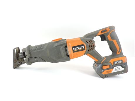 Police Auctions Canada Ridgid R8641 X4 Cordless Reciprocating