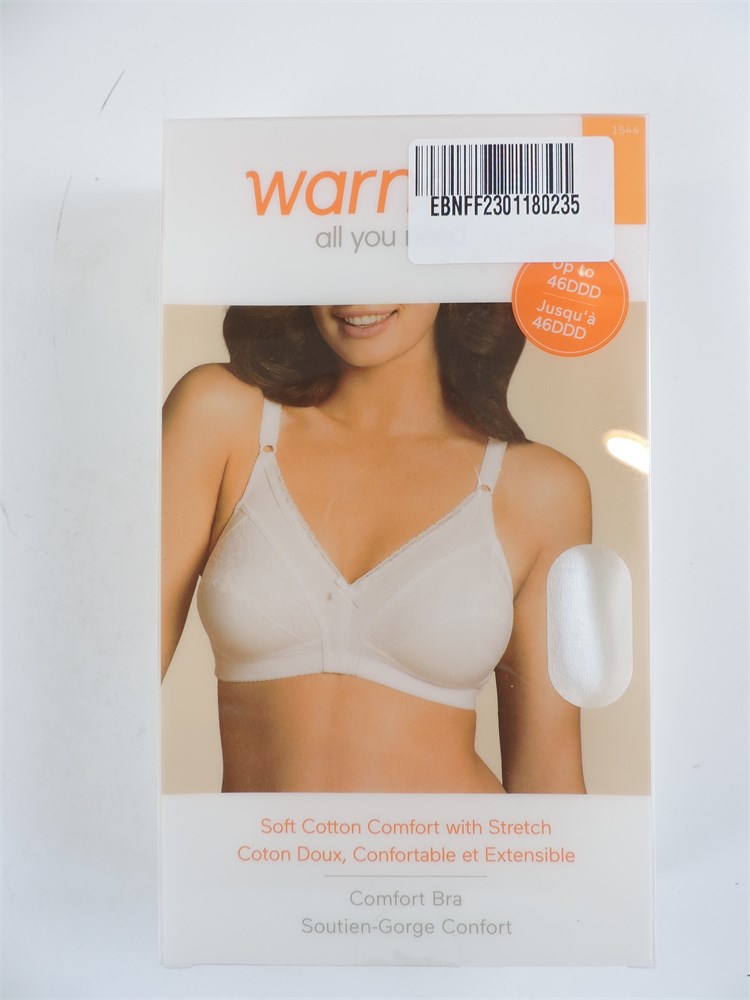 Police Auctions Canada - Women's Warners Firm Support Wirefree Unlined  Comfort Bra - Size 40B (516860L)
