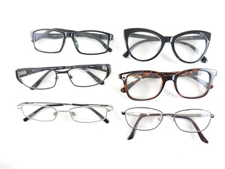 Lot of (6) Assorted Pairs of Prescription Eyeglasses (247182L)