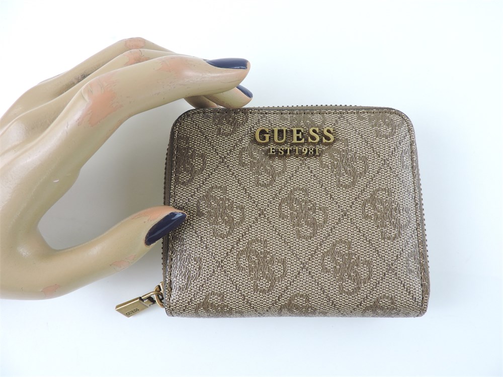 Police Auctions Canada Women s Guess Monogram Zip Around Wallet