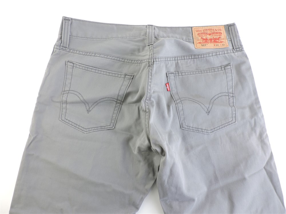 levis 527 grey