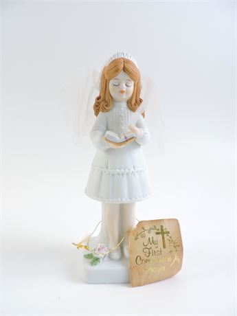 1981 Enesco "My First Communion Prayer" Figurine (523085H)