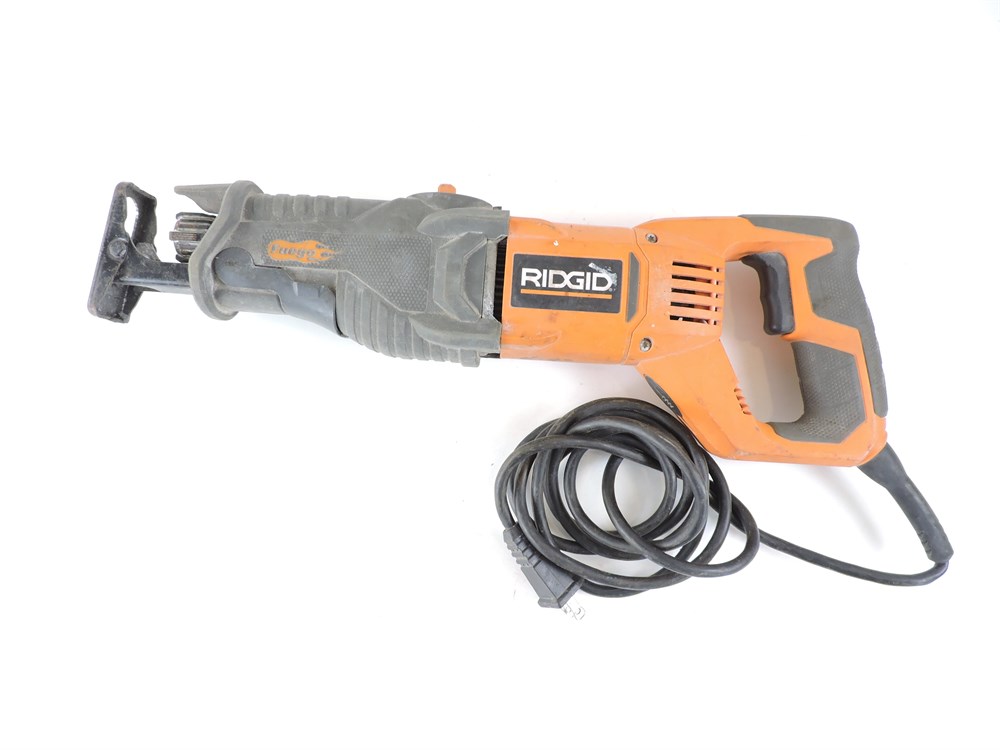 Police Auctions Canada Ridgid R3002 10A Corded Reciprocating Saw