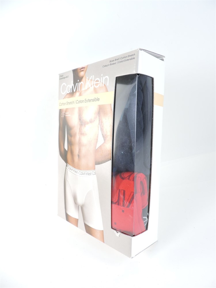 Police Auctions Canada - Boys' Calvin Klein Modern Cotton Stretch Boxer  Briefs, 2 Pack - Size L (517356L)