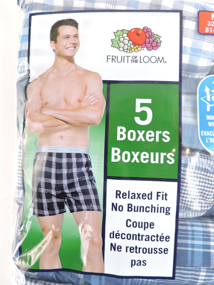 Police Auctions Canada - Men's Fruit of the Loom 4-Pack Assorted