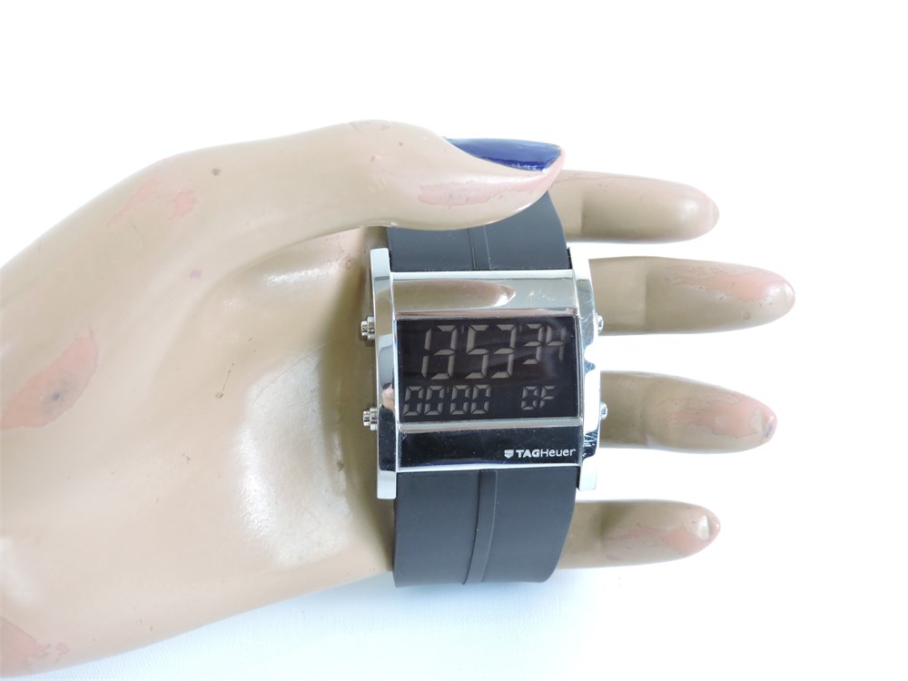 Digital shop tag watch