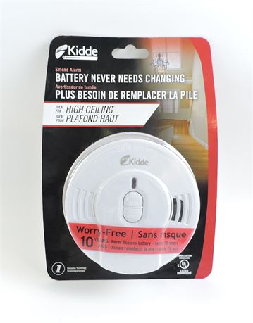 Police Auctions Canada - Kidde I9010CA Worry-Free Smoke Alarm (285598H)