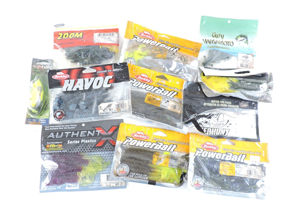 Lot of (11) Fishing Lures and Bait Packs (261302H) - Police Auctions Canada