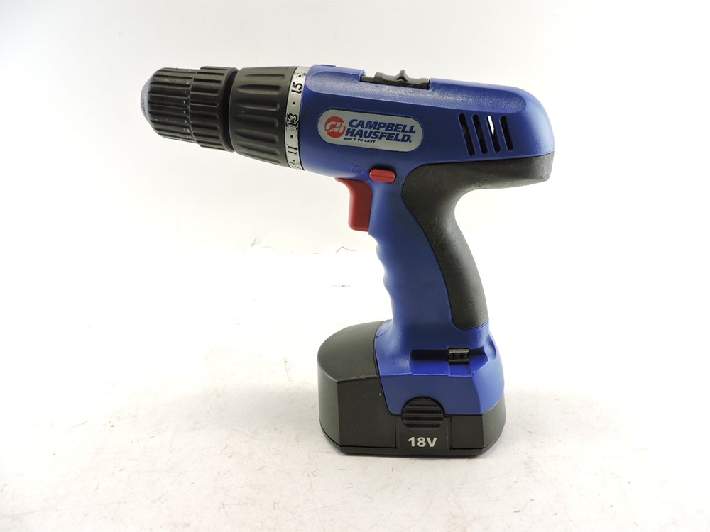 Police Auctions Canada Campbell Hausfeld 18V Cordless Drill