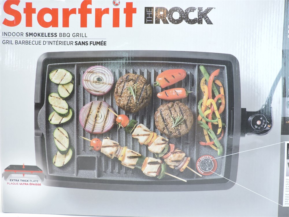 Starfrit The Rock Indoor Smokeless BBQ Grill