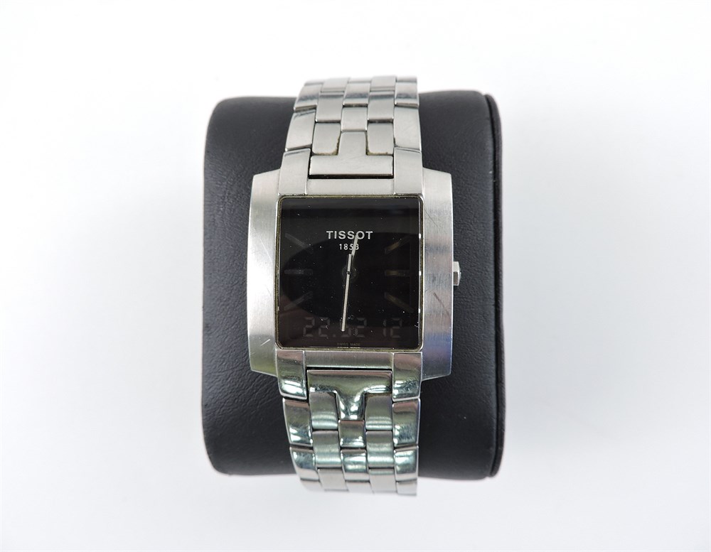 Police Auctions Canada Tissot Digital and Analog Wrist Watch