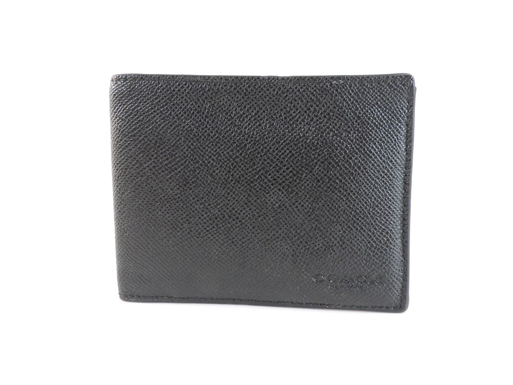 Police Auctions Canada - Men's Coach Bi-Fold Wallet (517746L)