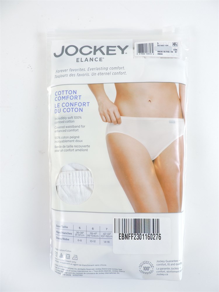 Police Auctions Canada - Women's Jockey Elance Bikini Panties, 3