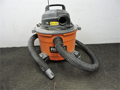 Sold at Auction: Rigid, Rigid Shop Vac 6 HP