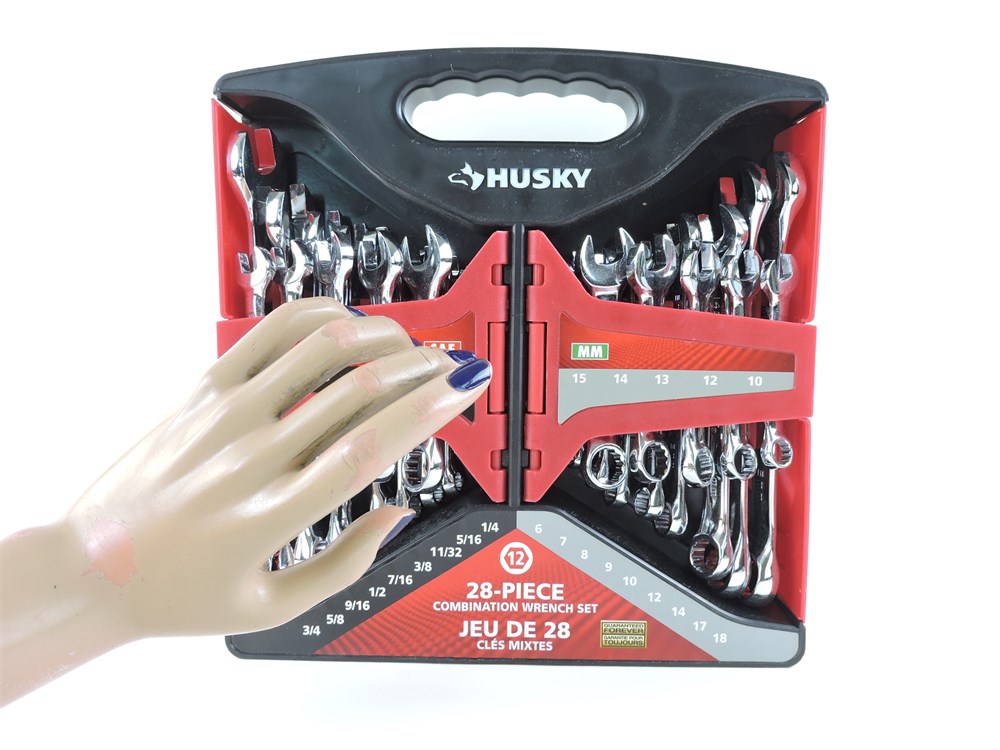 Husky 28 deals piece wrench set